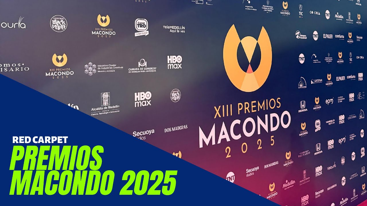 🎥🔥 Así fue la noche mágica de los Premios Macondo 2025 ✨ El cine colombiano brilló en Medellín