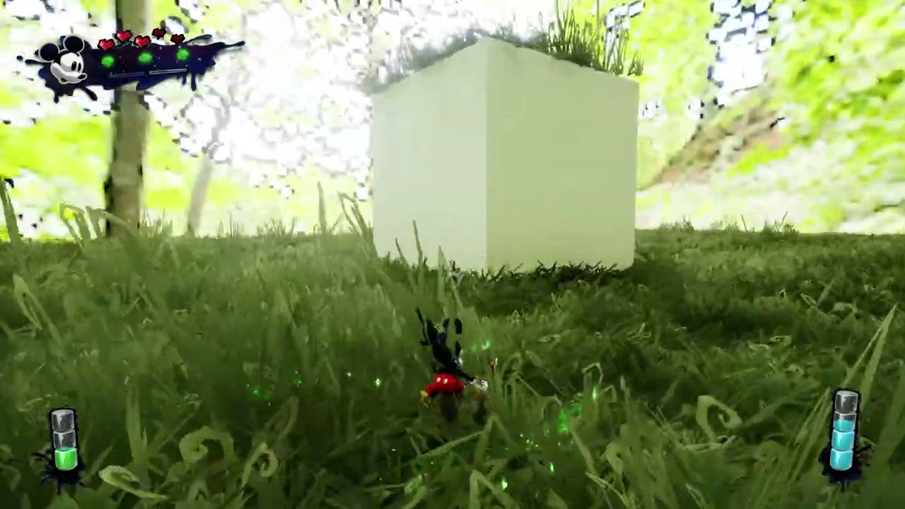 Epic Mickey Rebrushed: Test Levels - Multiple Grass Tests