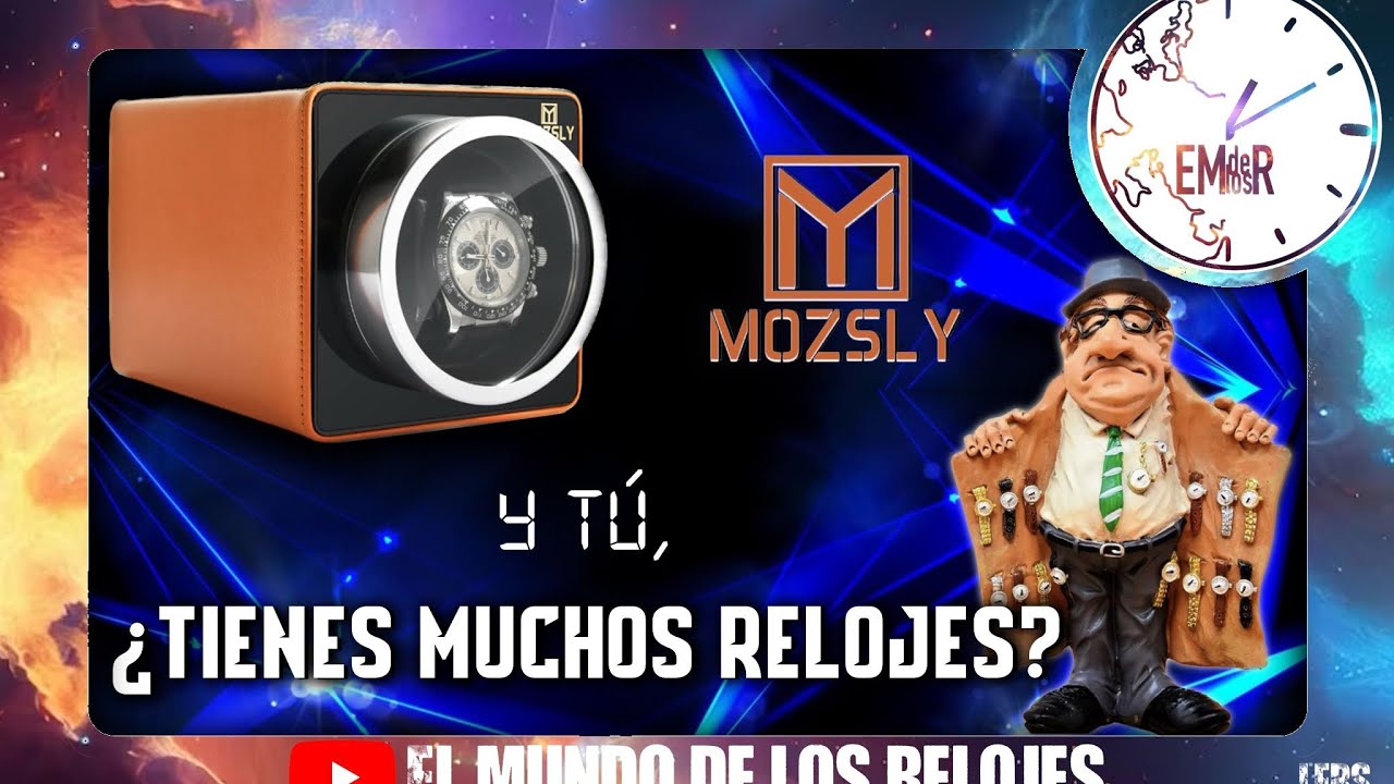 🤫 ¡NECESITAS una! Y te voy a ENSEÑAR a USARLA || MOZSLY WATCH WINDER