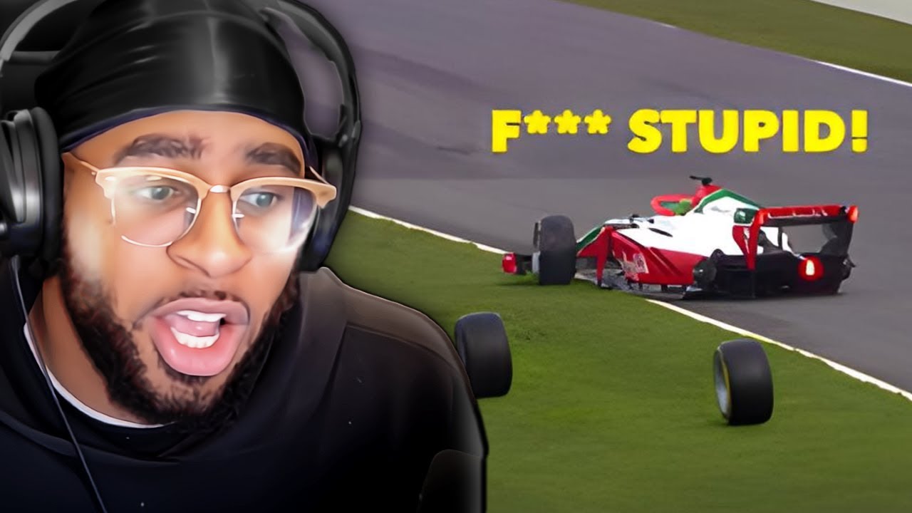 coolkid reacts to MOTORSPORT FAILS BUT THEY INCREASINGLY GET MORE STUPID!