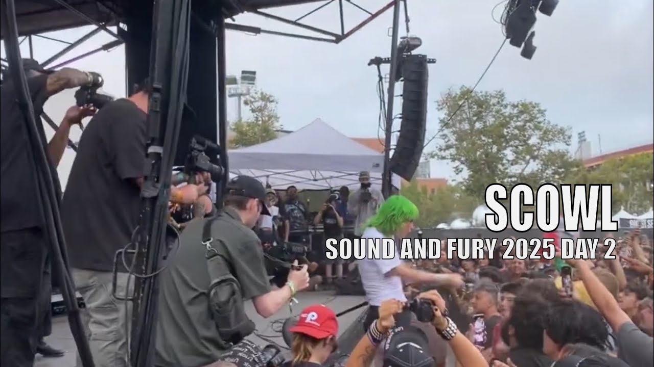 Scowl Brings Hardcore Chaos to Sound & Fury 2025 | California’s New Legends Live (Full Set – Day 2)