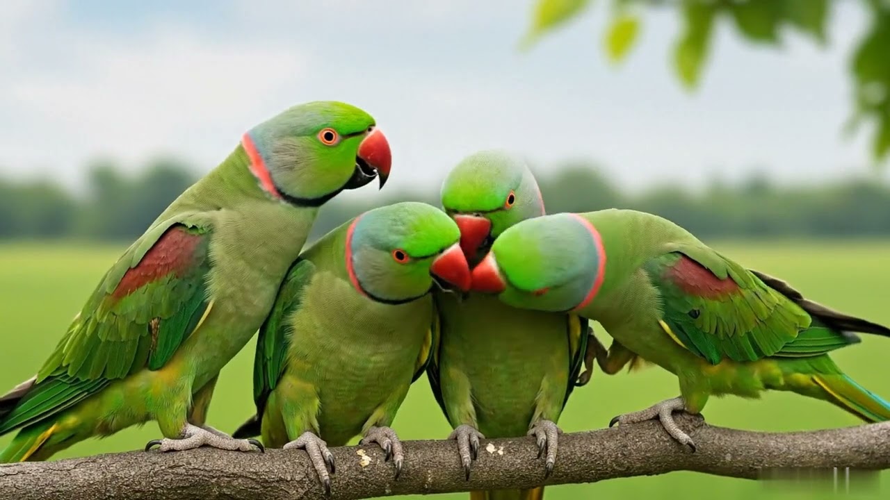 Natural Talking Parrot Voice Compilation | Cute Bird Sounds