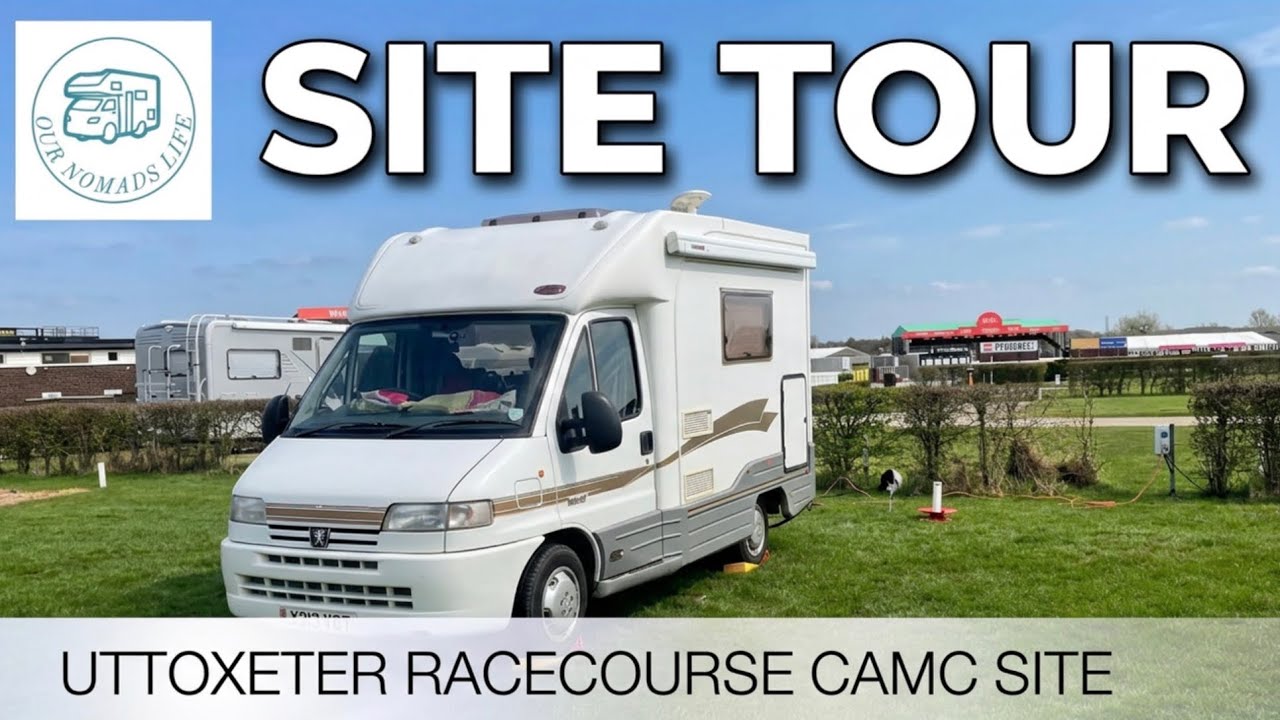Uttoxeter Racecourse Caravan and Motorhome Club Site