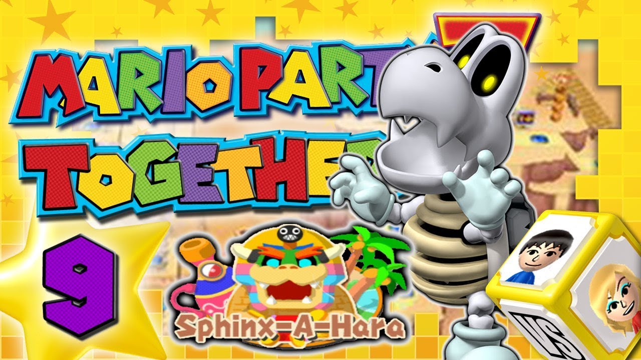 MARIO PARTY 7 TOGETHER 🎲 #9: Team Delfin vs. Team Möwe in Sphinx-A-Hara