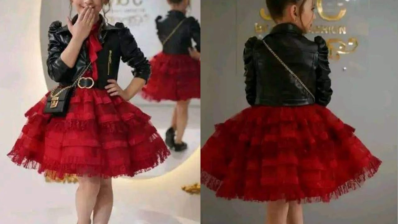 تفصيل وخياطة فستان بقصة الأميرة 😍 خيطيه لبنتك للعيد بأقل  تكلفة 🤑 / Children's princess dress