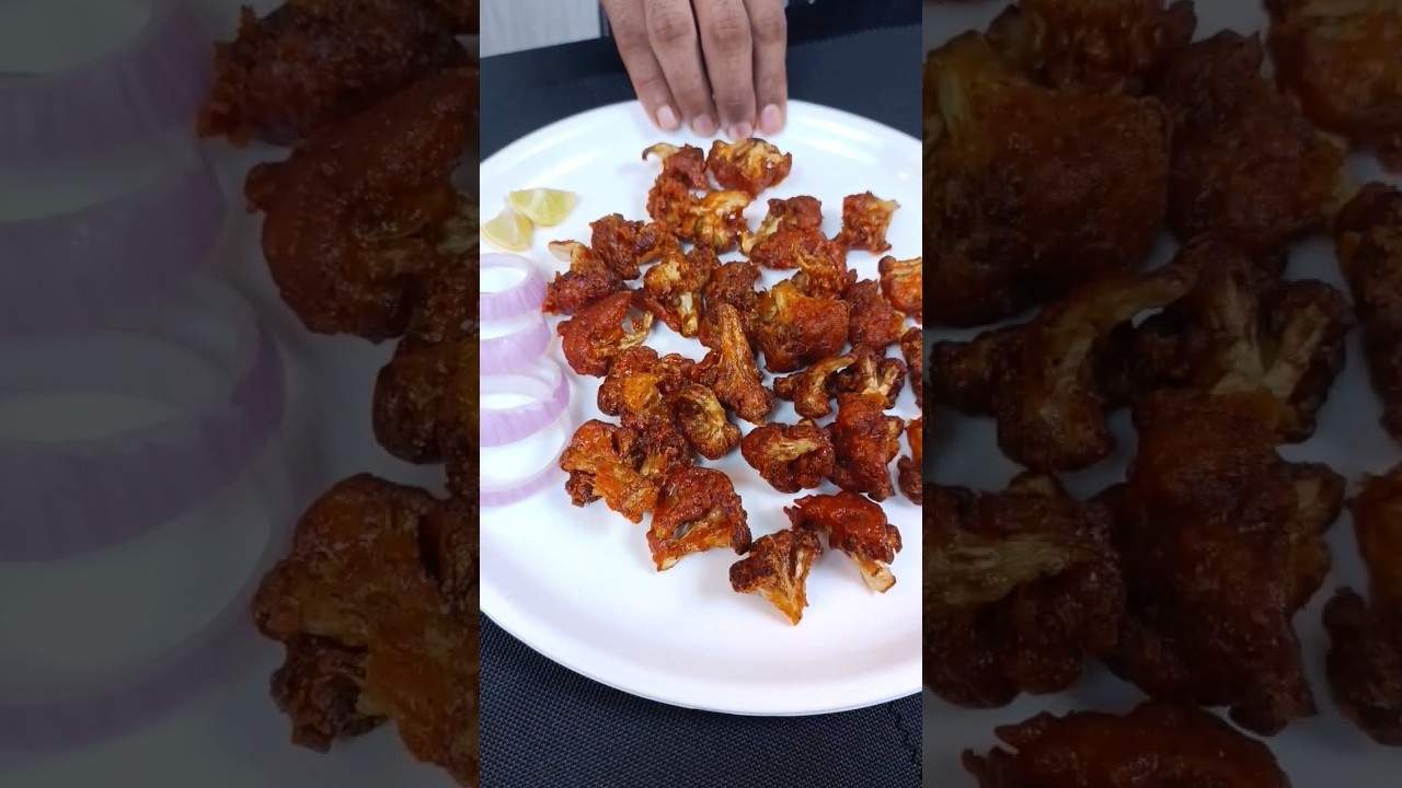 Cauliflower Pakoda | Gobi 65 #asmrcooking #cauliflower #pakoda #shorts #shortsfeed #ytshorts