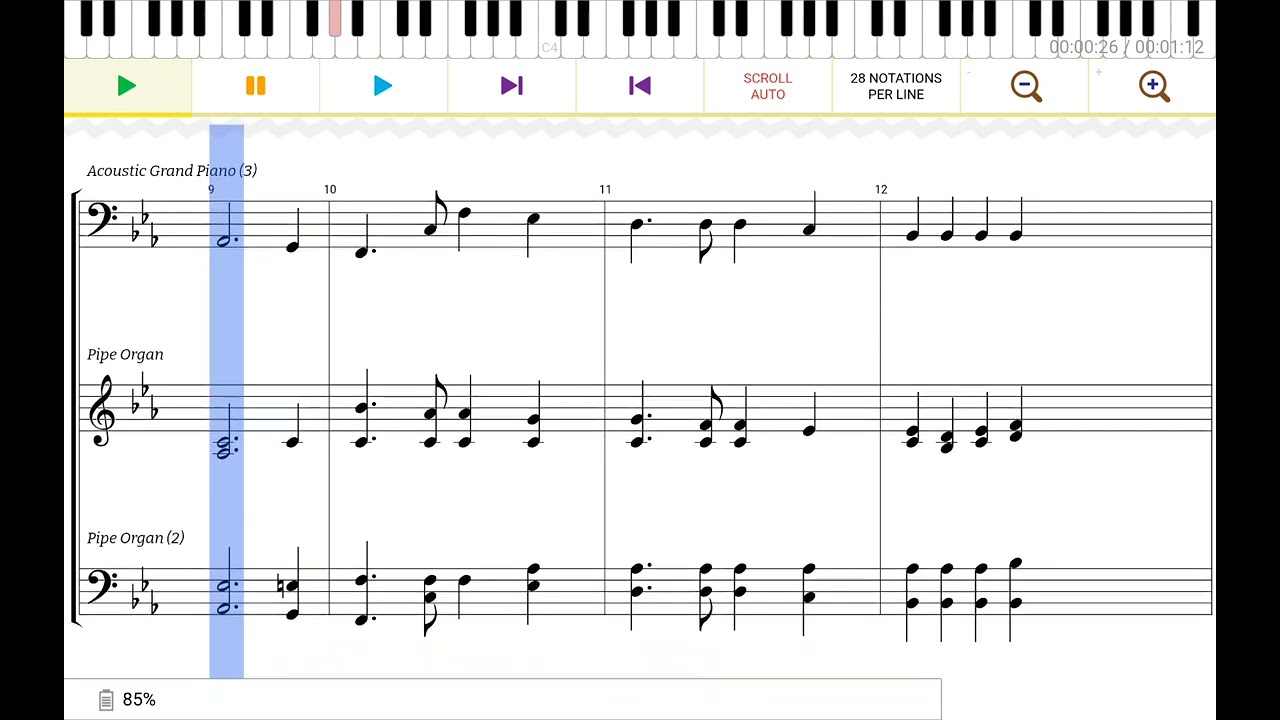 As Now We Take the Sacrament (bass)