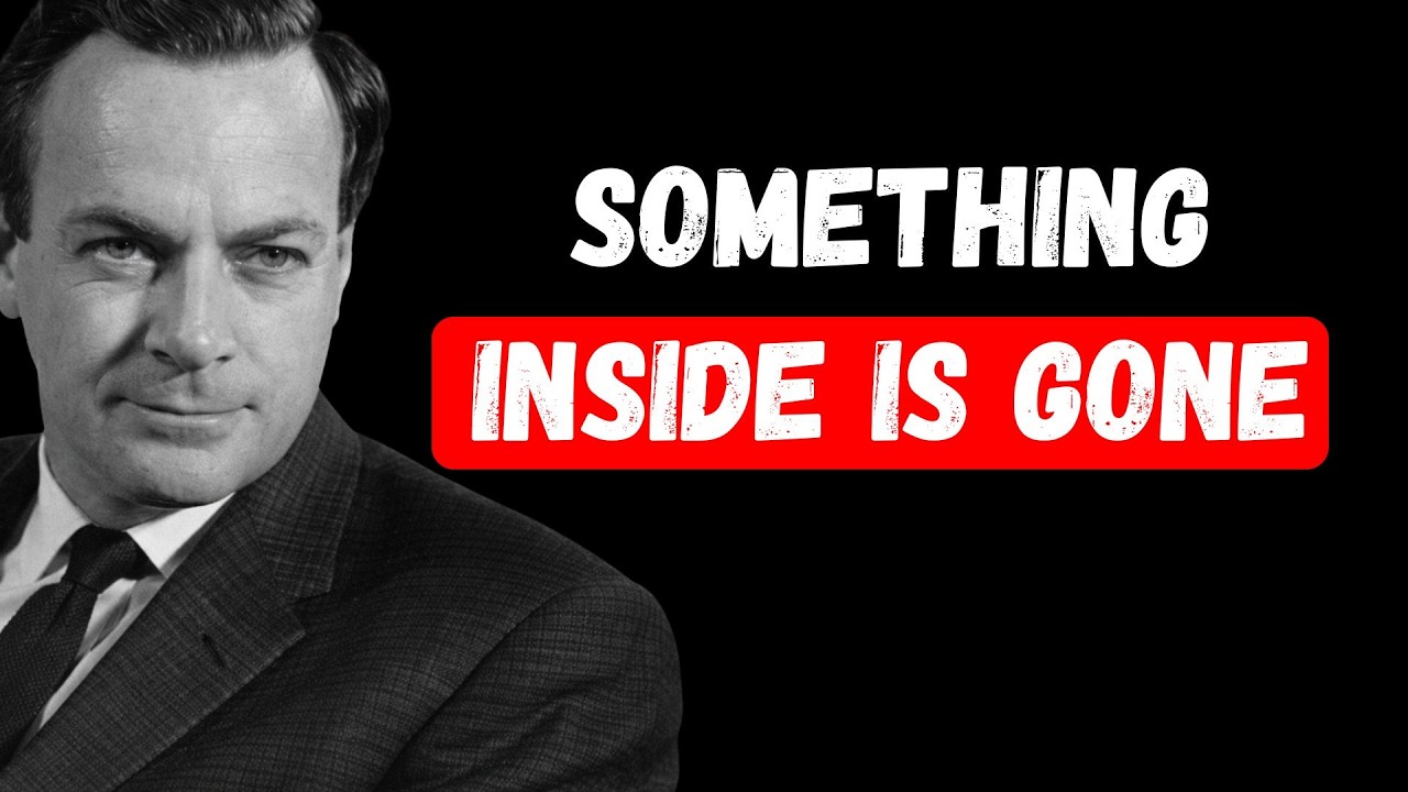 THE EMPTINESS THAT APPEARS WHEN YOU ONLY WANT TO STAY IN BED — RICHARD FEYNMAN EXPLAINS