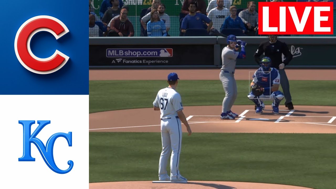 🔴 LIVE : Chicago Cubs vs Kansas City Royals | Feb 23rd Training | MLB THE SHOW 25