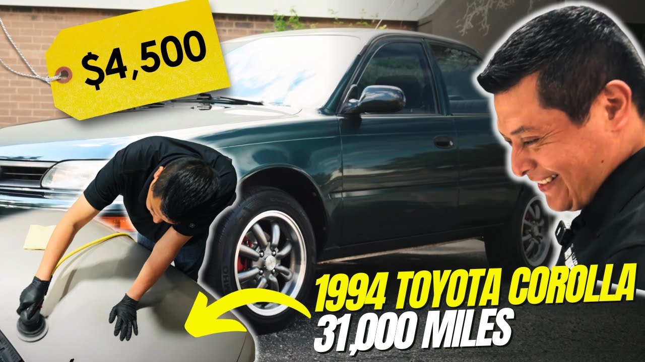 Fully Restored 1994 Toyota Corolla with Only 31,000 Miles (Part 3)