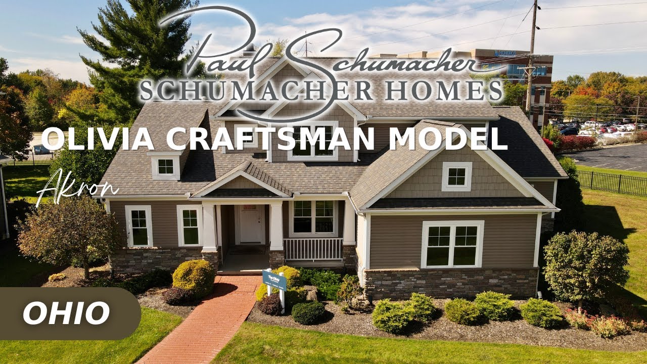 Akron, Ohio | Schumacher Homes | 2,786 SF | Olivia Craftsman