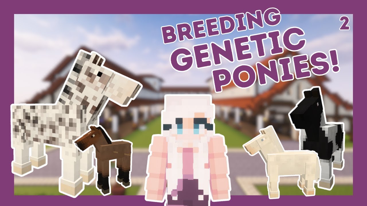 Breeding more genetic ponies! Minecraft