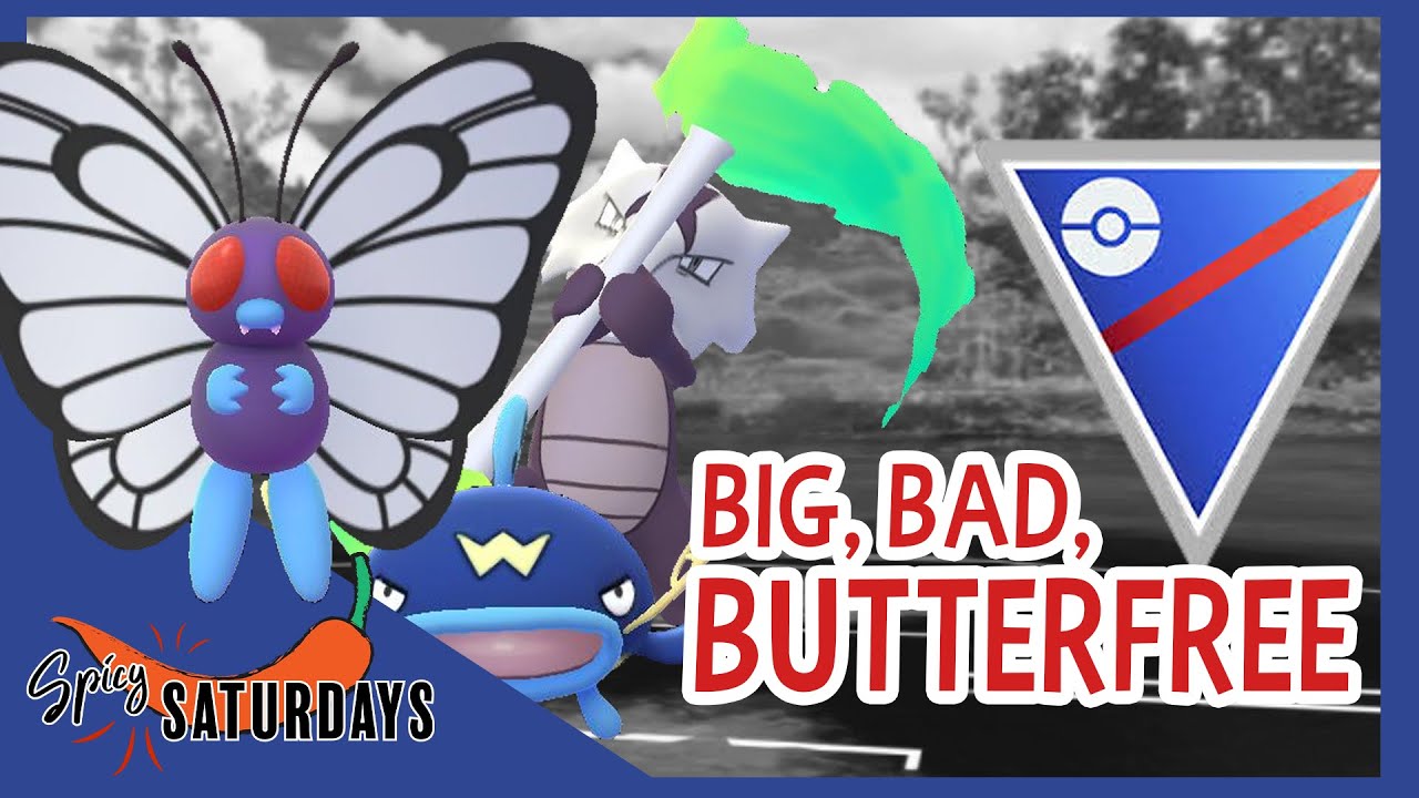 BUTTERFREE ANNIHILATES SHADOW VICTREEBELL!! POK&Eacute;MON GO BATTLE LEAGUE: SPICY SATURDAY