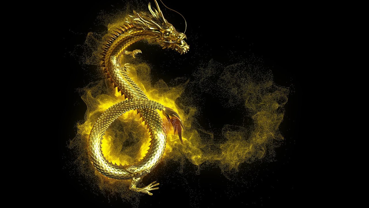 Cinema 4D & Turbulence FD -Dragon /c4d tfd 水墨龙/Chinese Dragons/Chinese Dragon Sculpt Model 3D