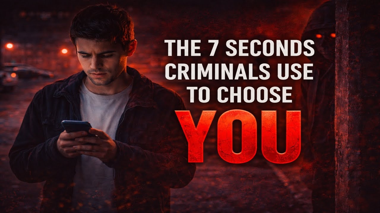 The 7 Seconds Criminals Use to Decide If You’re an Easy Target (Psychology Explained)