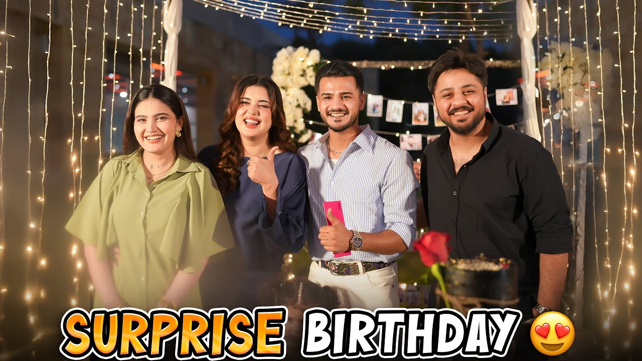 ZULQARNAIN BHAI KI SURPRISE BIRTHDAY 🥳| 2 Month Bd Kisi Event Py Gaye 😍