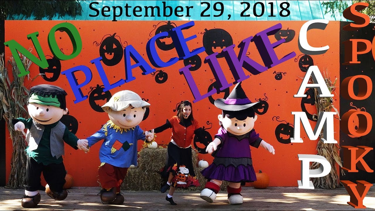 Charlie Brown's Trick-or-Treat Show at Camp Spooky (Canada's Wonderland) - September 29, 2018