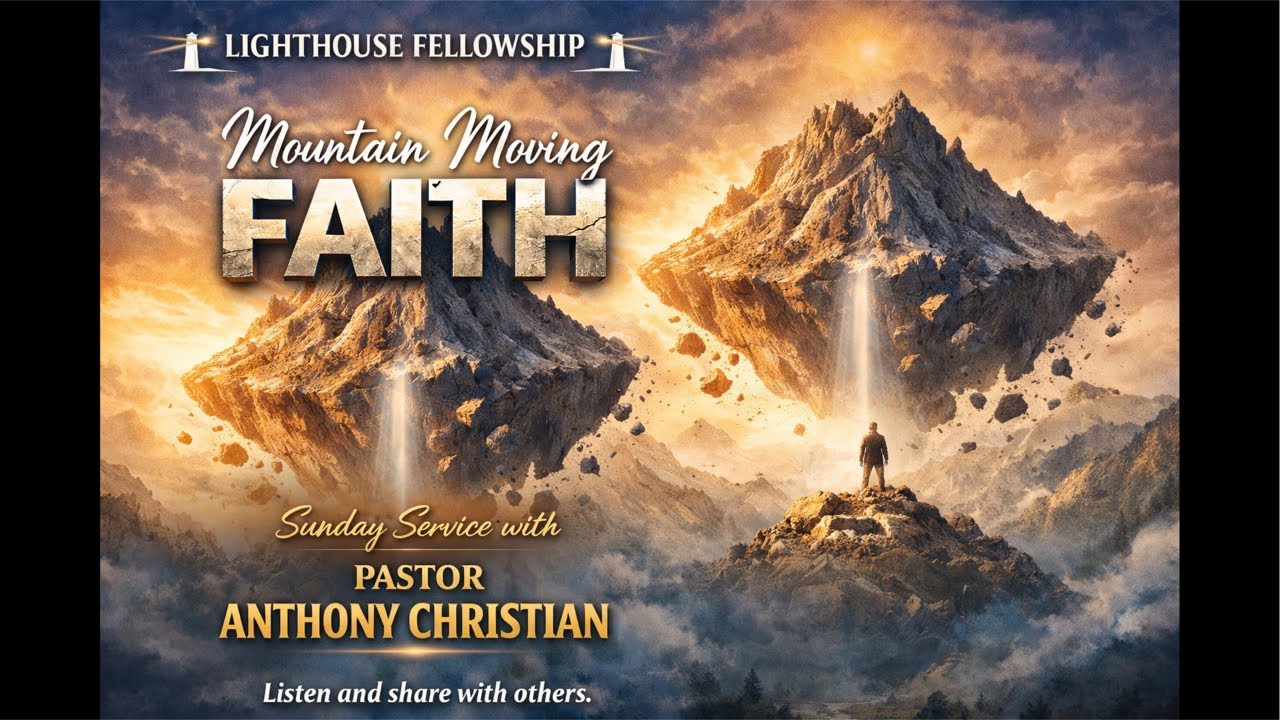 Mountain moving faith.  Sunday Service with Pastor Anthony. #jesus #love #faith #trending #shorts