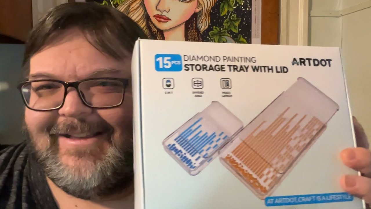 UNBOXING / New Product from ArtDot / 15 piece Storage Trays with Lids! / Plus discount code! CH10