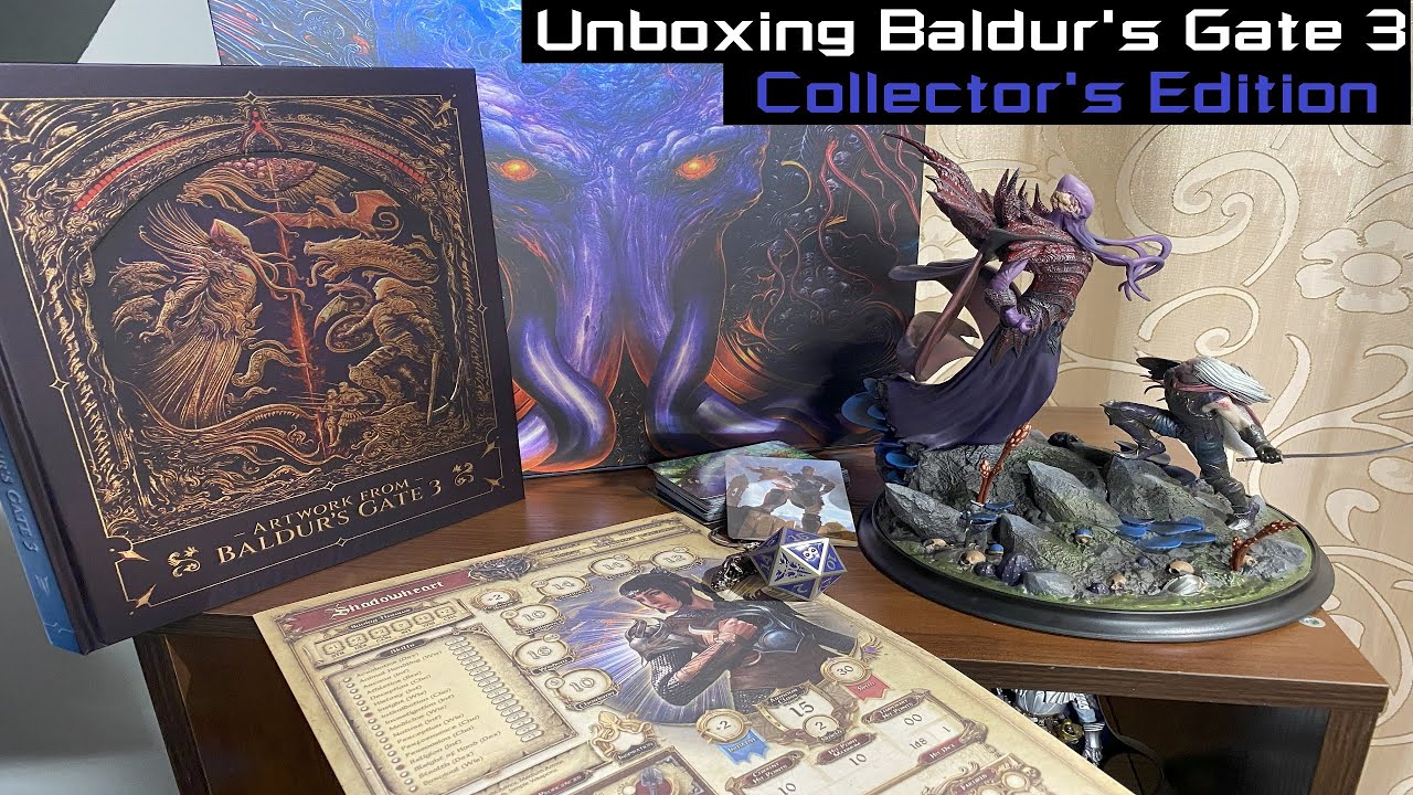 Unboxing Baldur's Gate 3 Collector's Edition