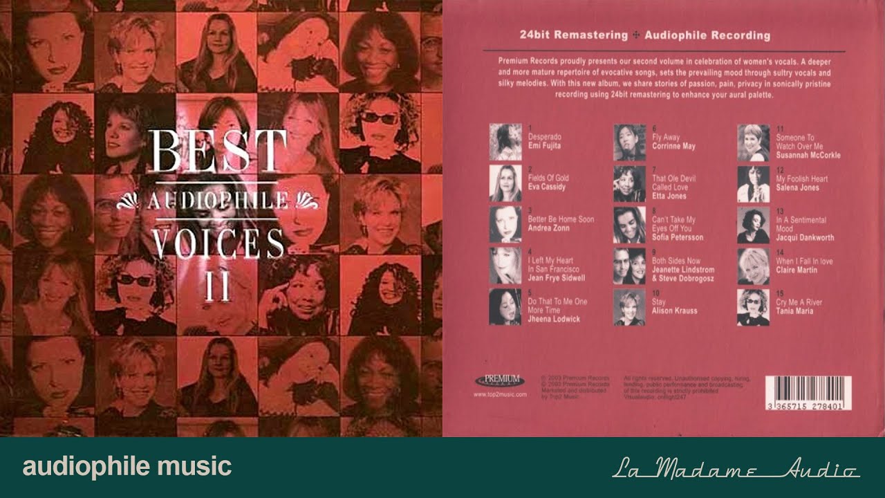 Best Audiophile Voices Vol 2 - High Quality Music - Download file flac trong mô tả - La Madame