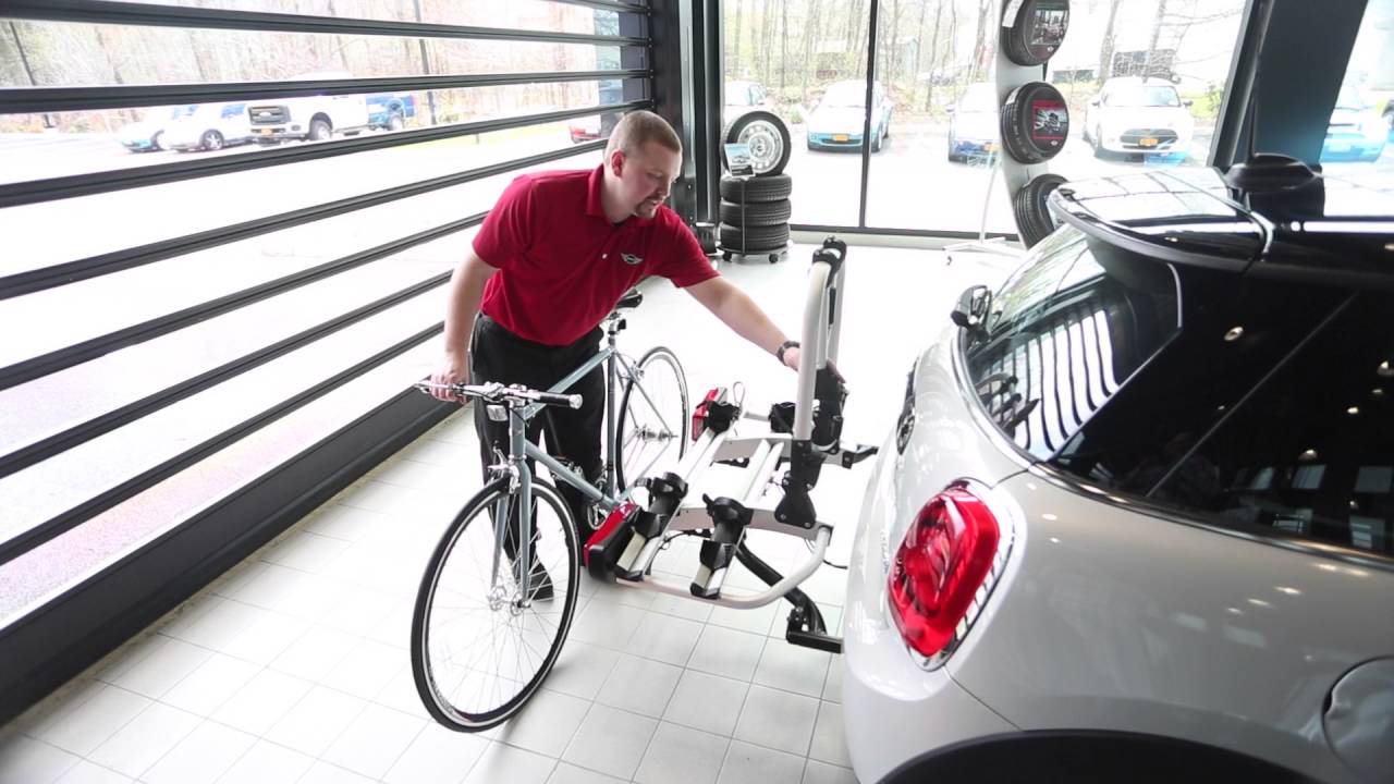 MINI of Dutchess: Bike Rack Installation