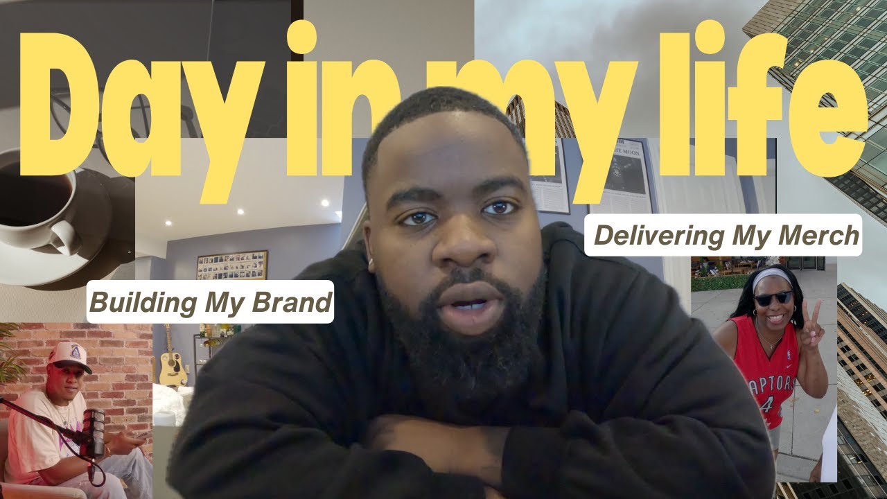 Day in My Life as a Podcaster | Merch Deliveries & Hustle