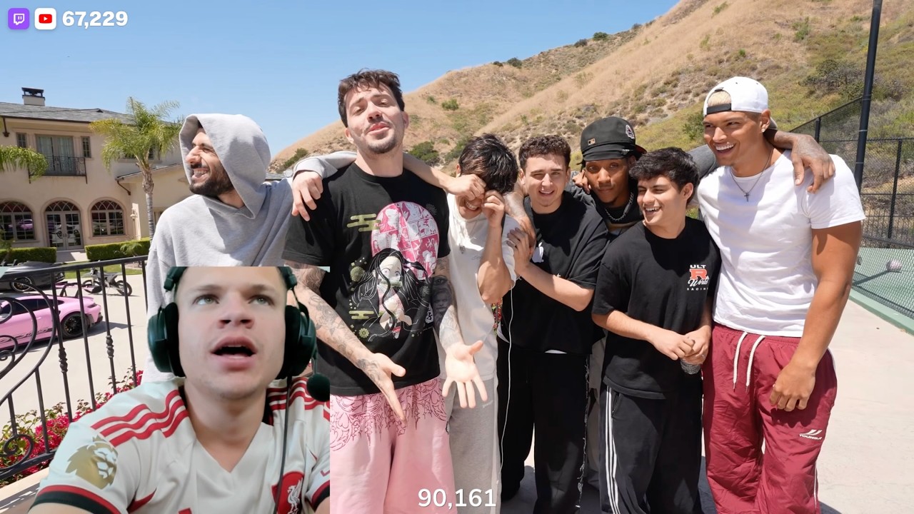 Jynxzi Reacts To CORE's New $20,000,000 House Tour!