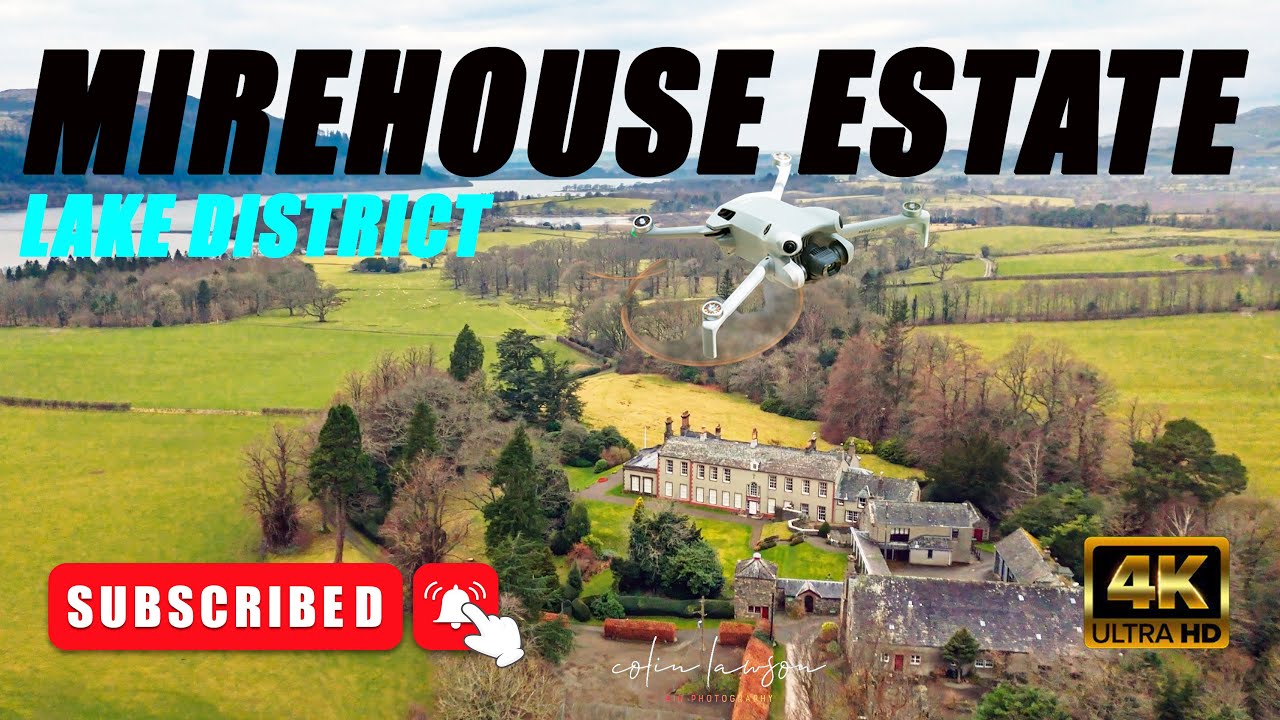 Explore the Majestic Mirehouse Estate: History Meets Nature with DJI