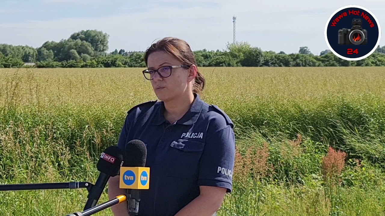 Oficer Prasowy Komendanta Powiatowego Policji w Sochaczewie mł.asp Agnieszka Dzik wypadek Elżbietów