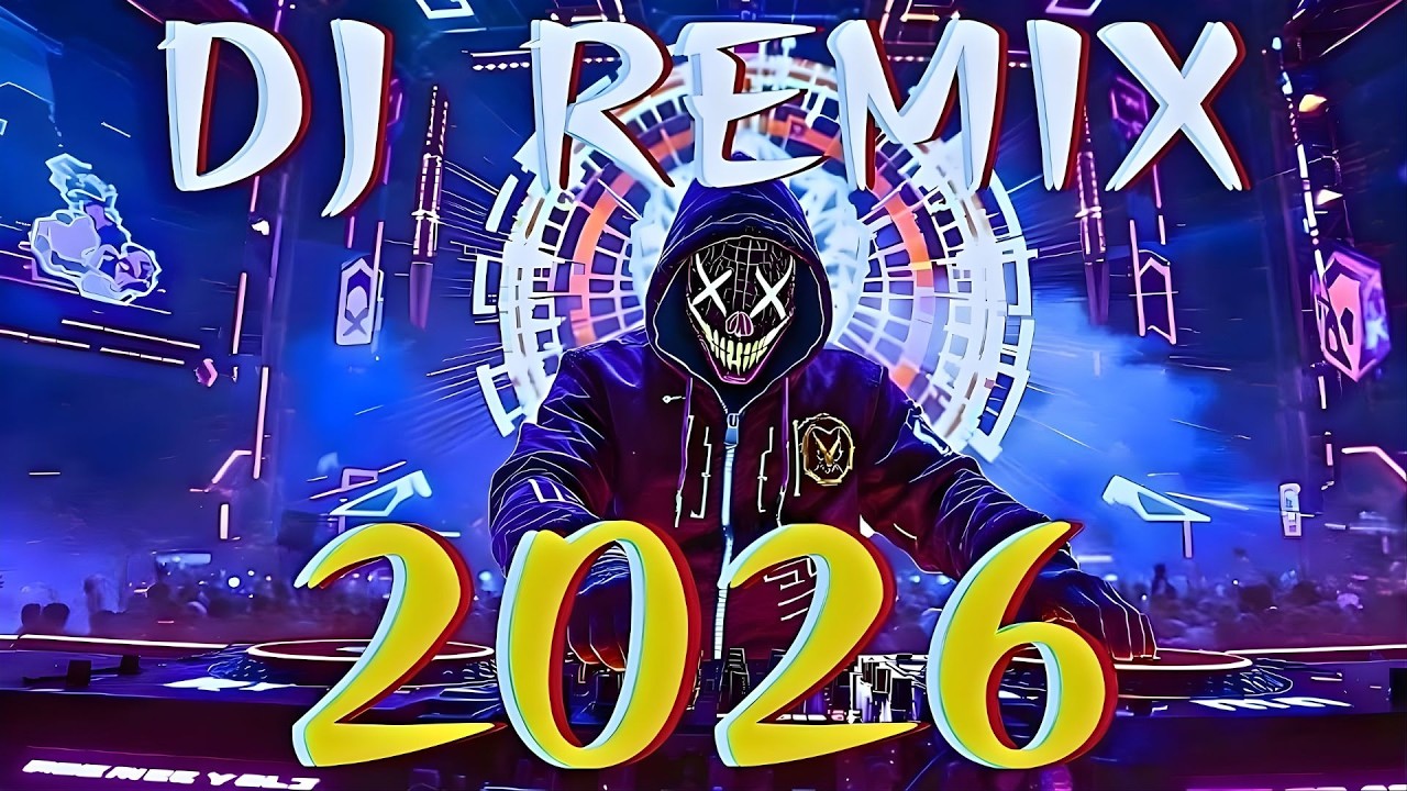 ✅ DJ MIX 2026 - Remixes & Mashups of Popular Songs 2025 | DJ Remix Club Music Disco DJ Mix 2024 🔥