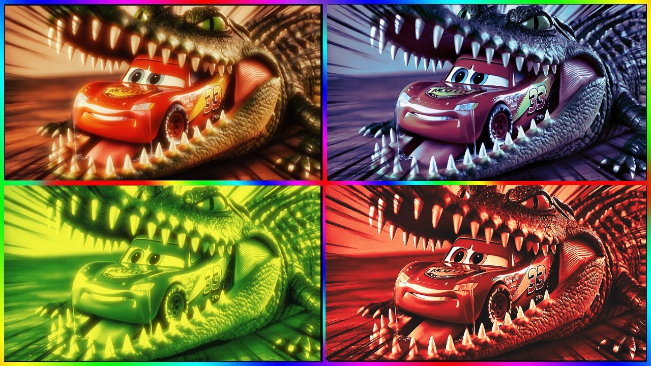 🚗 McQueen Monster🚗