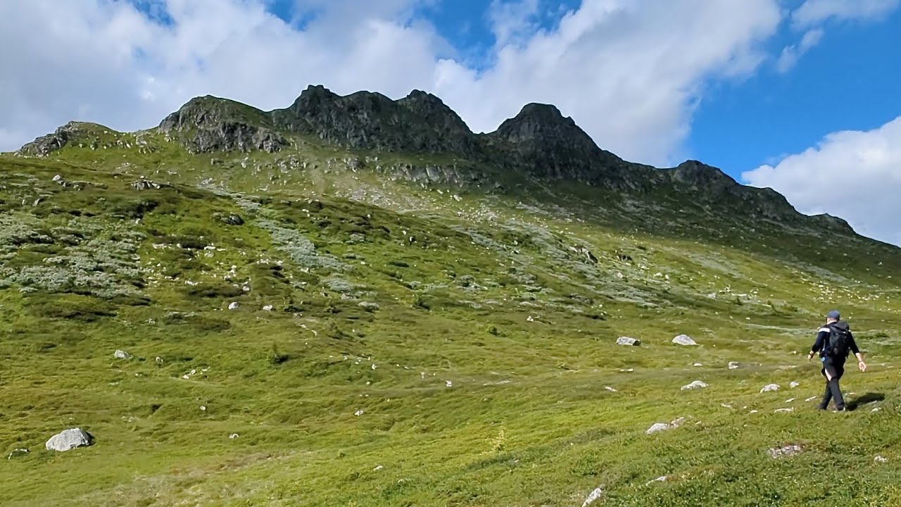 Solo hiking til Ranten på Norefjell - juli 2023