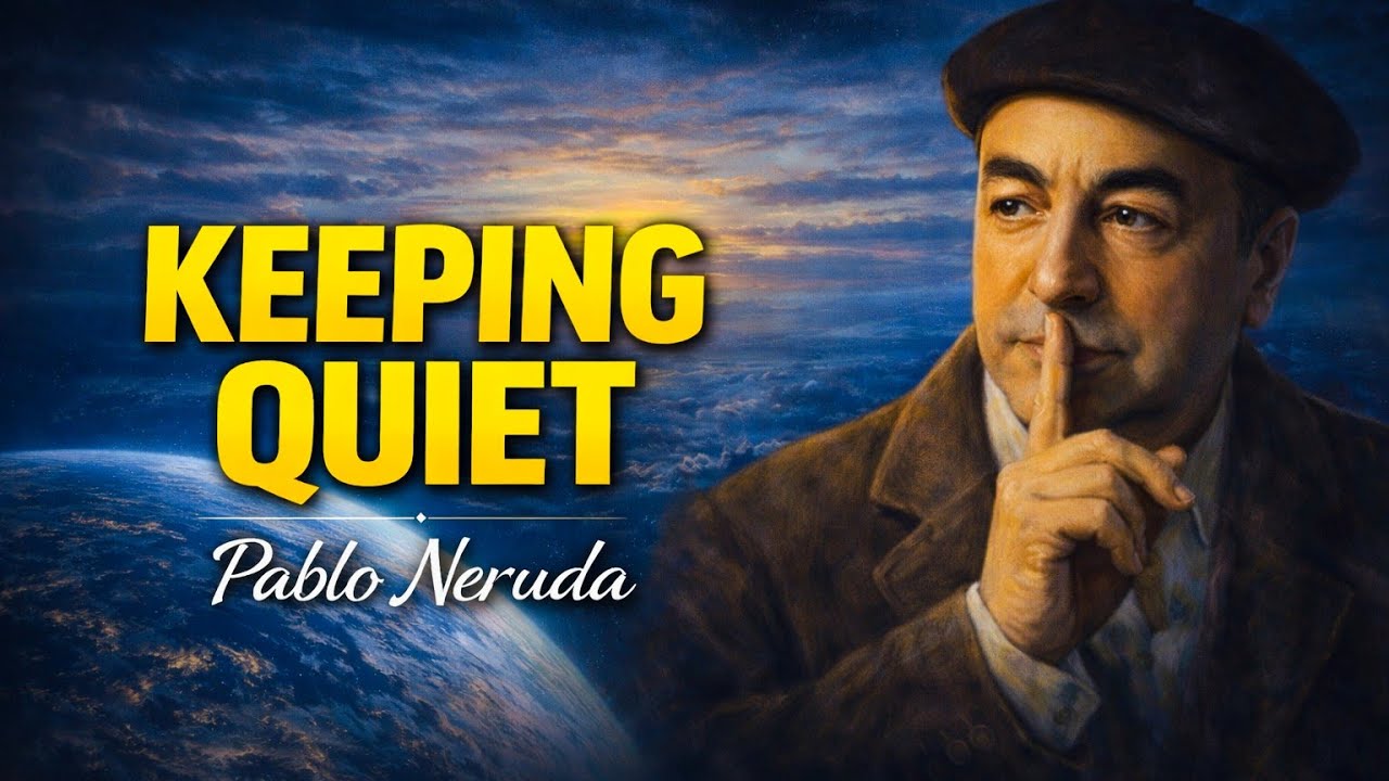 Keeping Quiet By:Pablo Neruda || Explanation in hindi