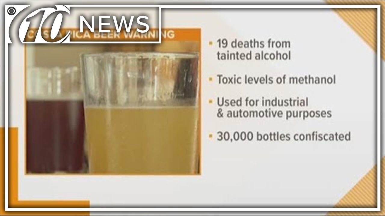Tainted alcohol kills 19 people in Costa Rica, warning issued