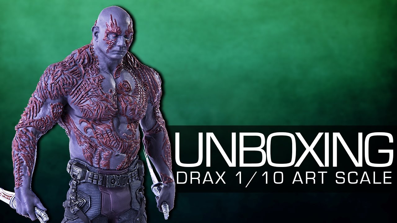 Unboxing - Drax 1/10 Art Scale - Iron Studios- Guardians of the Galaxy