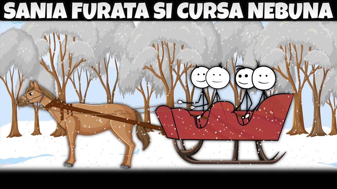 LA ȚARĂ: Sania furată și cursa nebună prin sat