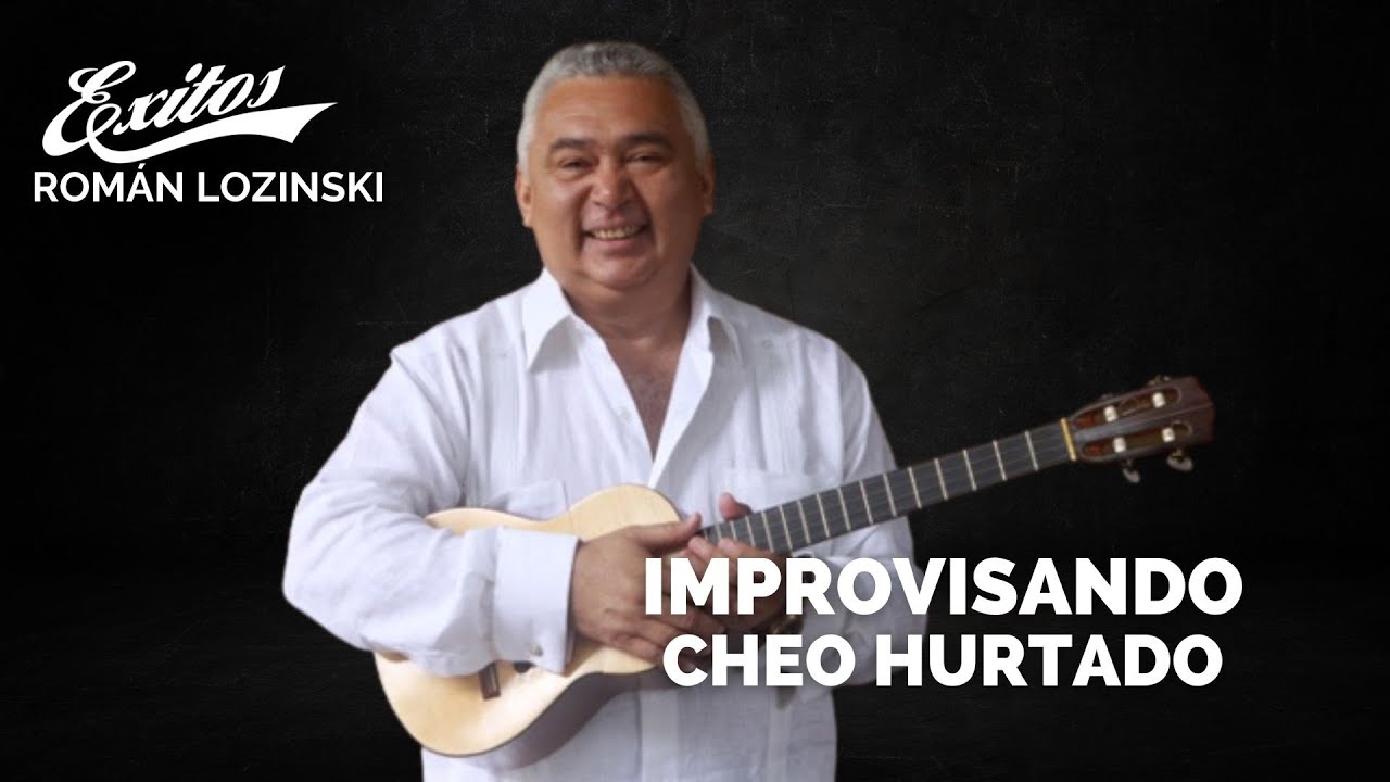 Román Lozinski en Improvisando con el músico Cheo Hurtado