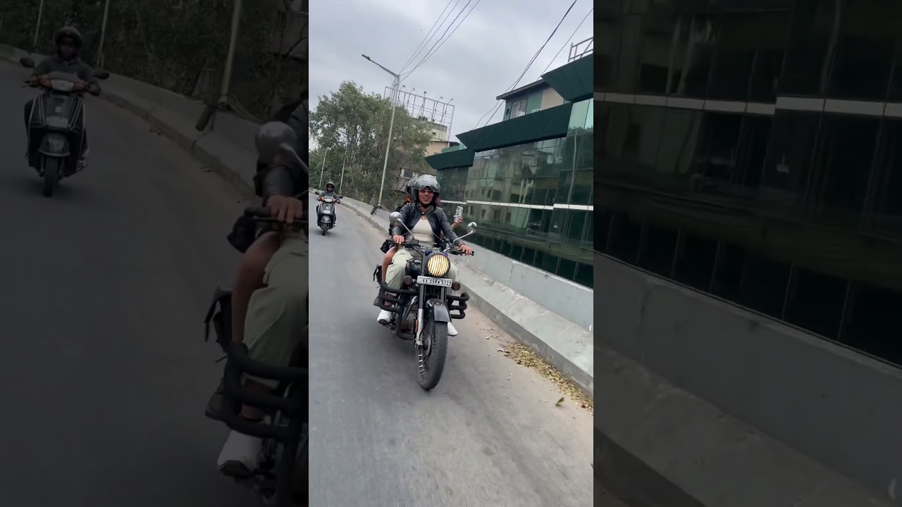 Capturing one of bravest female rider today ❤️ 