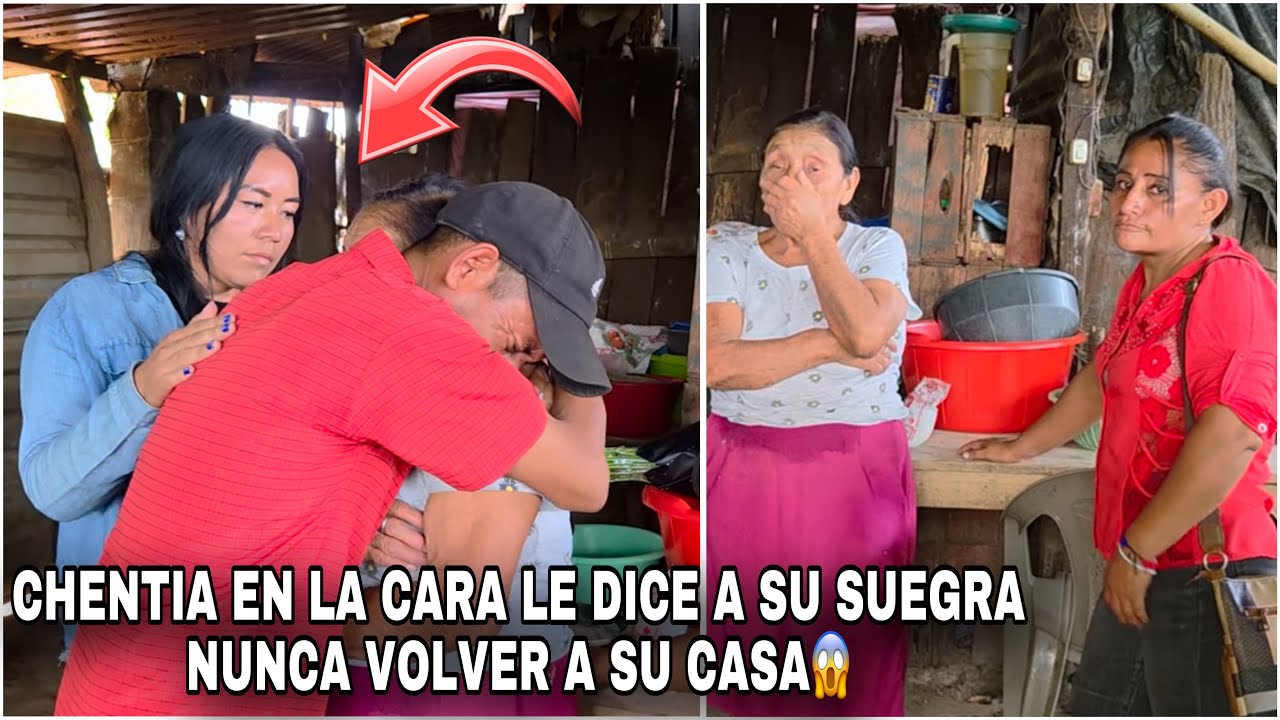 La mamá de trucha termino llorando/y le grito en la cara a Chentia sus verdades/asta tiro las flores