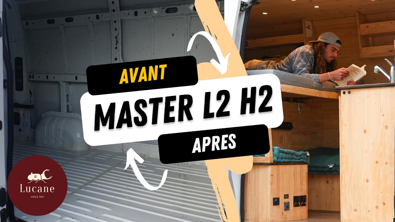 Lucane présente : Conversion fourgon Renault Master en van aménagé