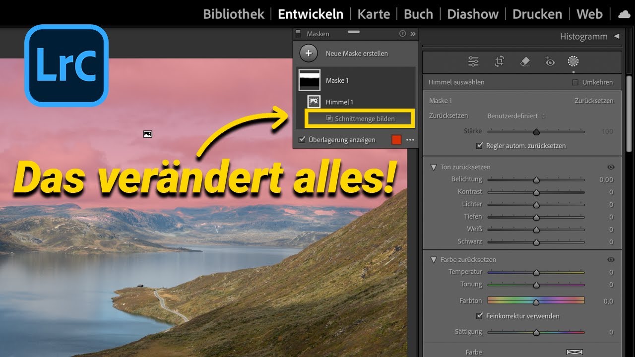 Dieser versteckte Knopf in Lightroom verändert ALLES! — Masken schneiden
