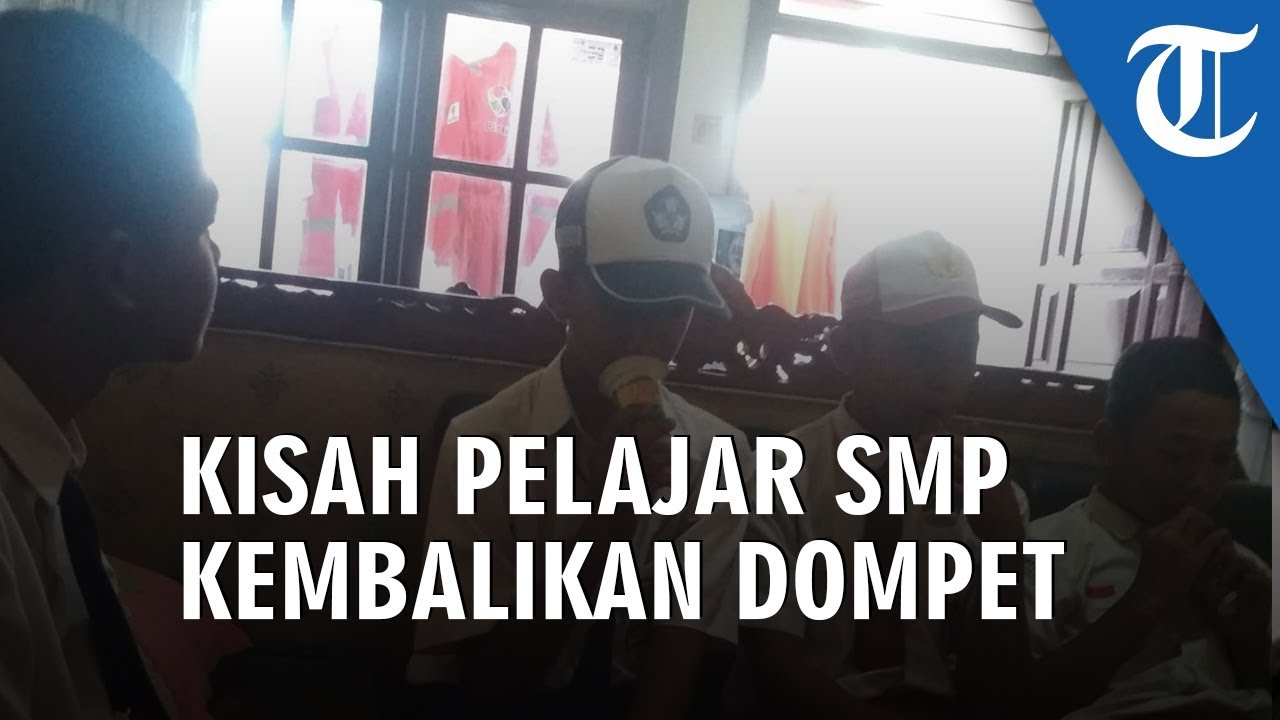 Viral di Facebook Pelajar Blitar Kembalikan Dompet Diantar sampai Rumah Pemiliknya