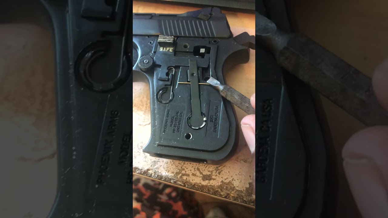 Modifications to the Phoenix Arms HP 25