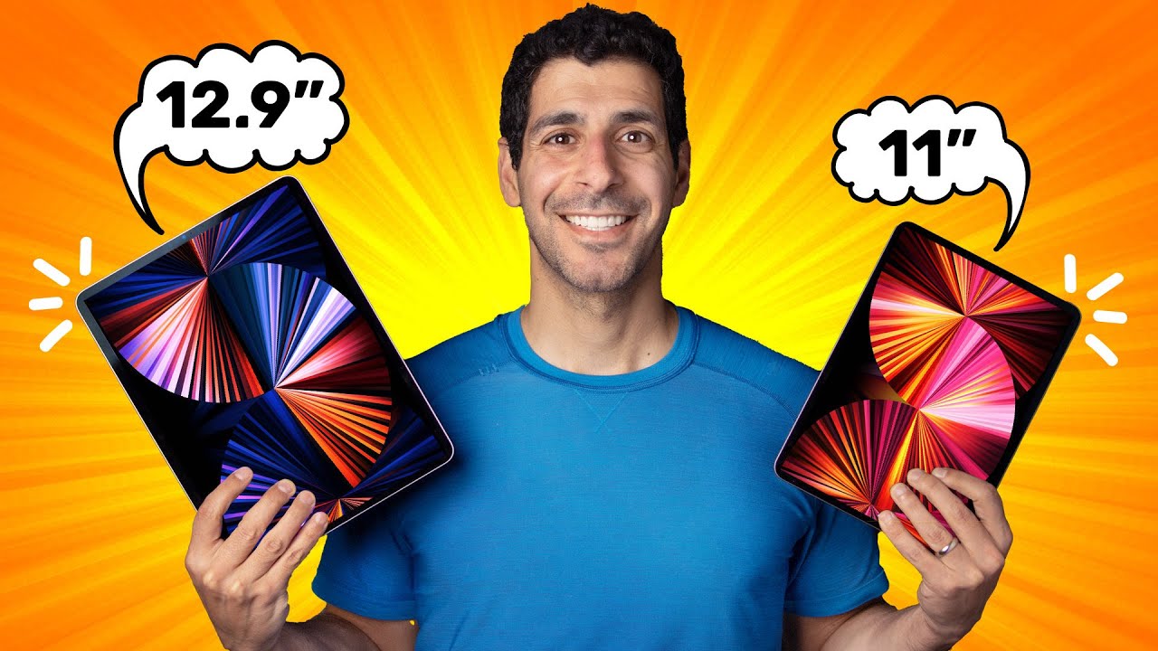 IS SMALLER, BETTER?! Which M1 iPad Pro Should You Get?