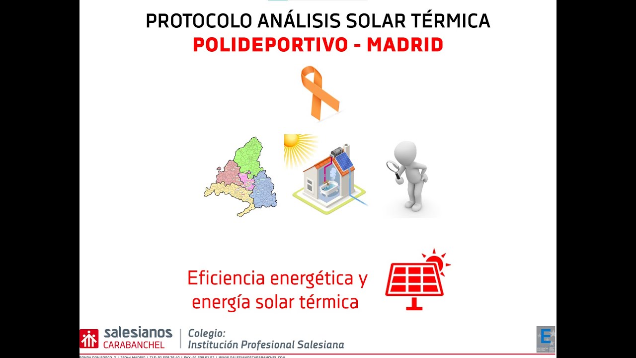Protocolo de análisis de instalación solar térmica en polideportivo de Madrid (1)