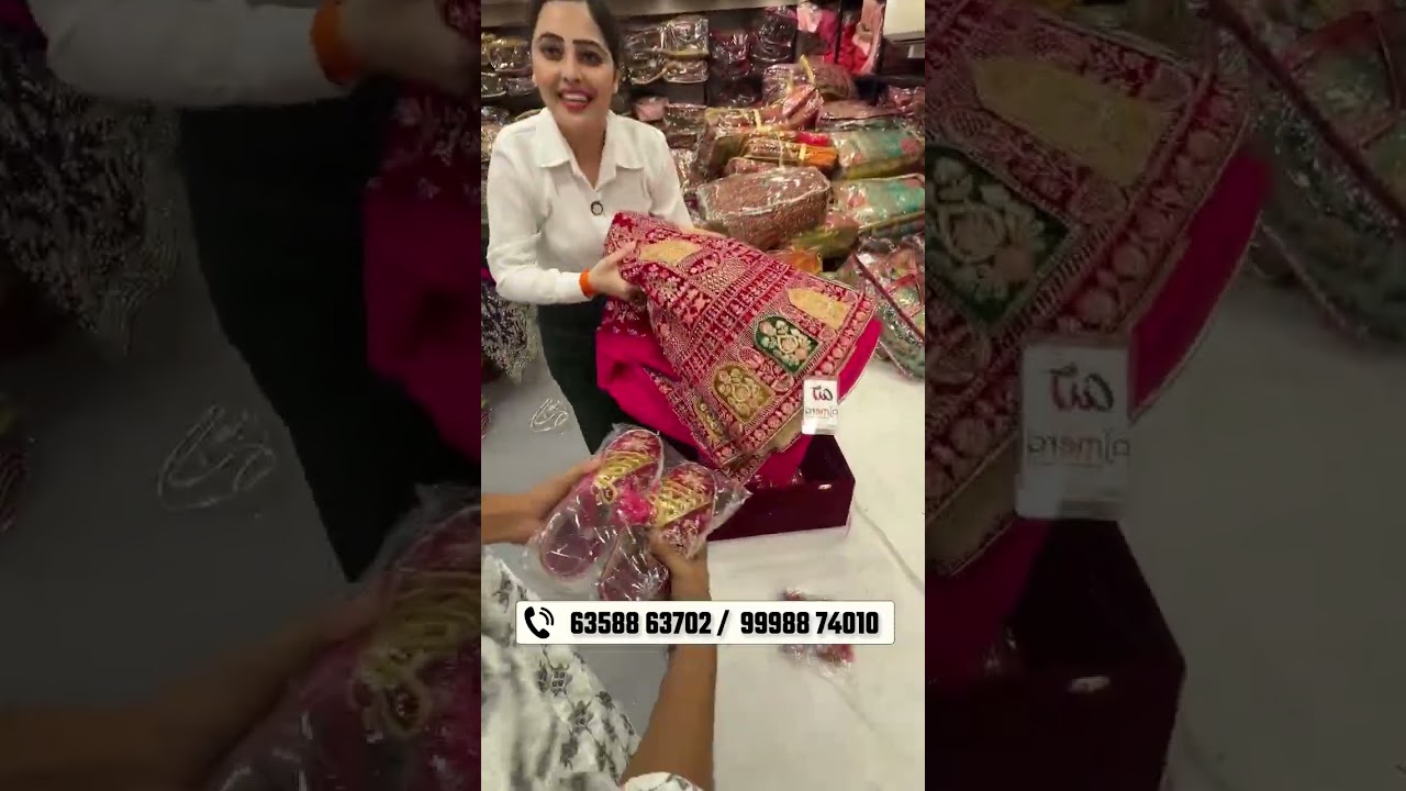 कैमरा बंद करो? Secret Bridal Lehenga Designs | Lehenga Wholesale Market Surat