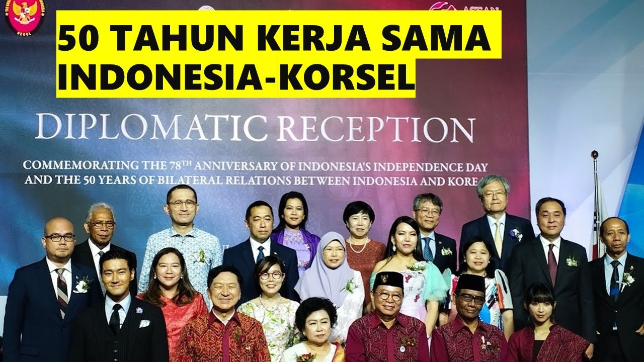 Dita Karang, Siwon, Mahfud MD, Dubes di 50 Tahun Bilateral RI-Korea, ada Kimbab Family, Hansol juga