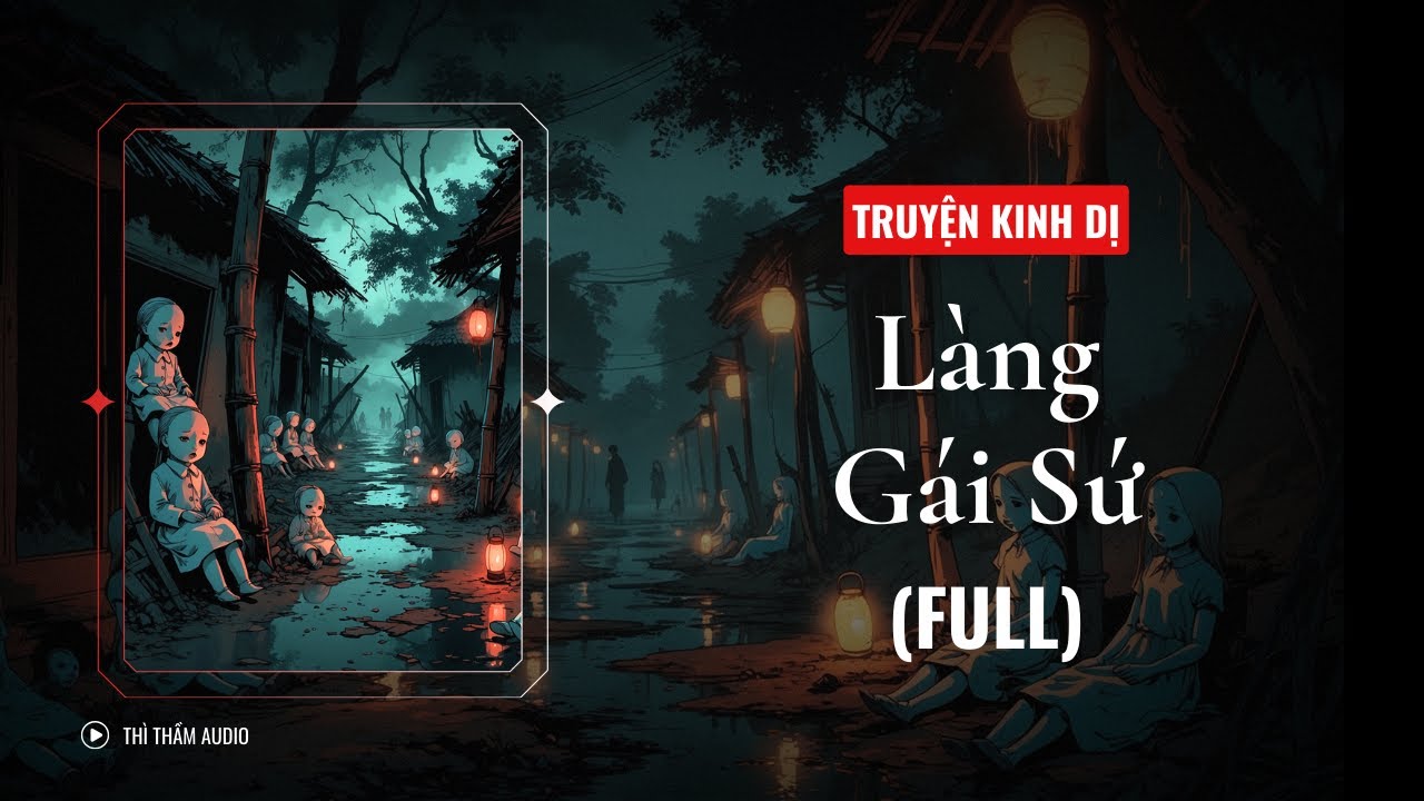 [TRUYỆN KINH DỊ FULL] | LÀNG GÁI SỨ | THÌ THẦM AUDIO