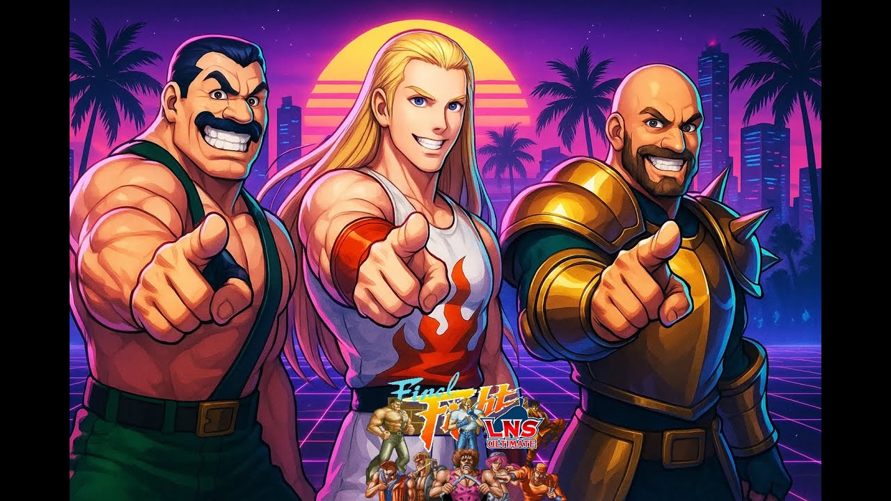 Final Fight LNS Ultimate V04.3 - Arcade - Hard Musou - Haggar/Andy Bogard/Perceval